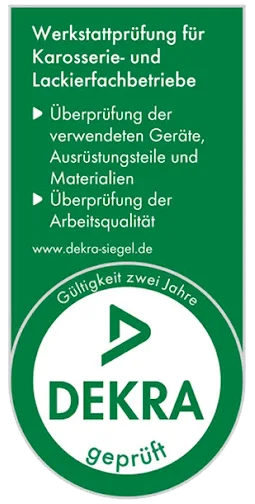 DEKRA geprüft – Werkstattprüfung für Karosserie- und Lackierfachbetriebe